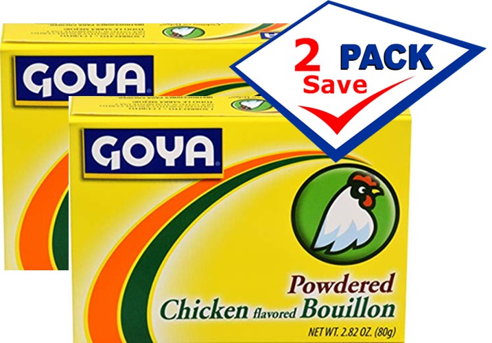 Goya Chicken Powdered Bouillion 2.82 oz Pack of 2